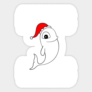 Belugatoons Christmas 2015 Sticker